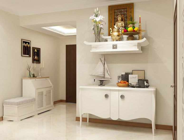 Trường hợp ban thờ và bát hương vẫn còn nguyên trong nhà cho thuê